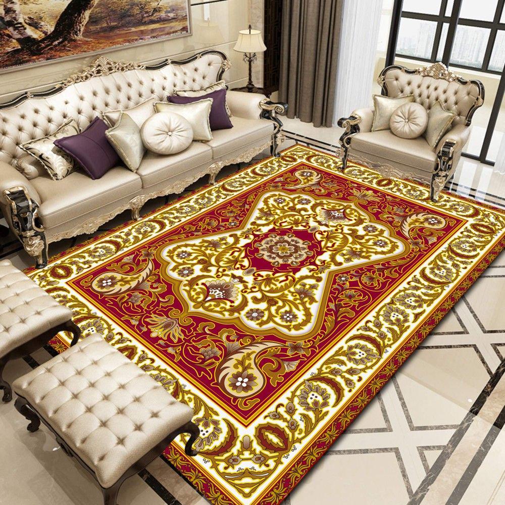 Classic European Style Carpets Carpets for Living Room Simple Mats Carpet Kids Room Bedroom Rugs