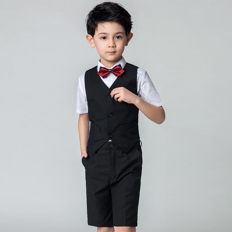Children's Dresses Boys Flower Girls Boys Costumes Piano Suits Suits Small Host Suits Wedding Summe