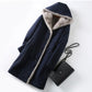 Pai Overcome Women's Mid-length Imitation Mink Fur Coat Ni Overcomes Imitation Mink Fur Coat Imitation Fur Coat