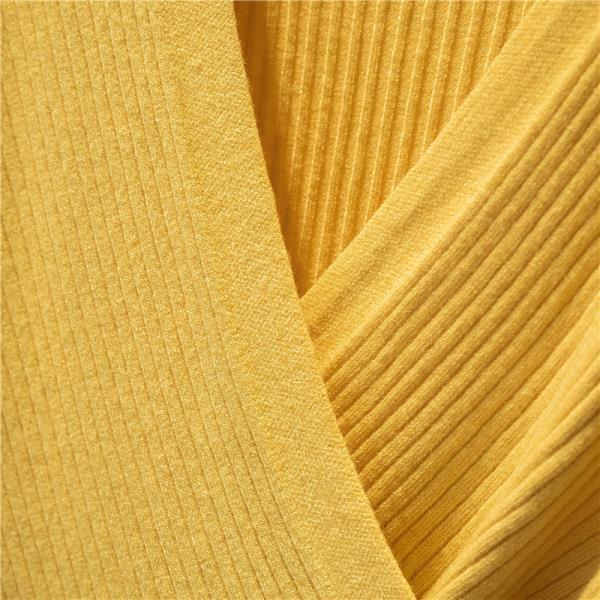 2021 Long-sleeved Cross V-neck Bottoming Shirt Women Autumn and Winter Knit Sweater