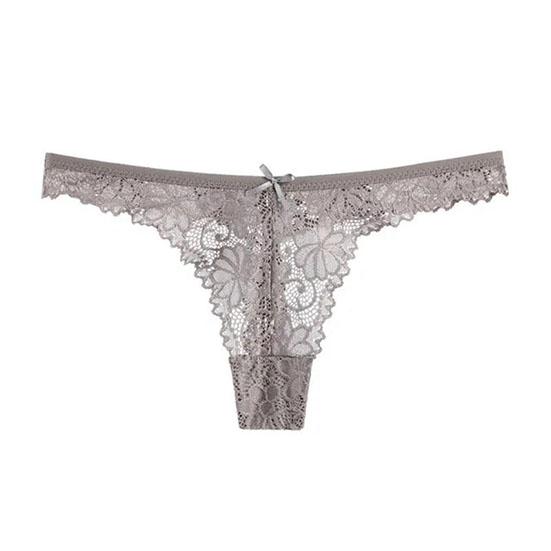 3Pcs/Set Women's Large Size Thong Low Waist Sports Girl's Solid Color Briefs Female Lace Seamless Charming Underpants