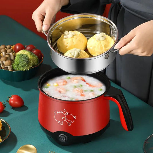 Dormitory Rice Cooker Multifunctional Electric Wok for Students Cooking Rice and Noodles Electric Wok Household