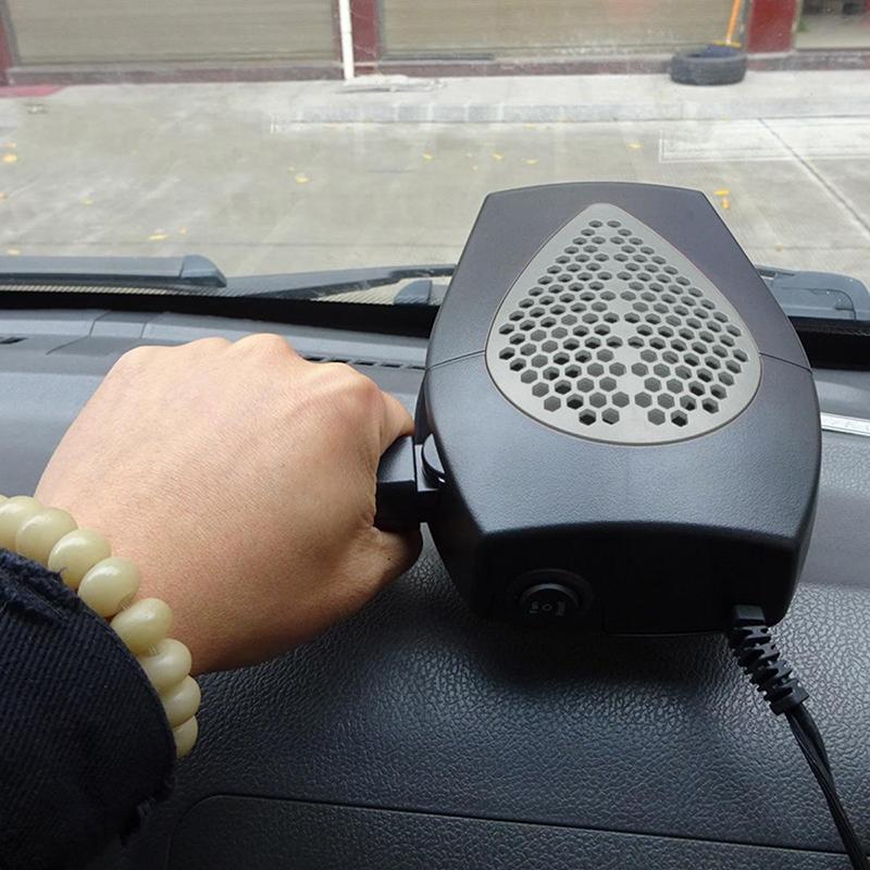 12V/24V Car Electric Heater Clothes Dryer Portable Air Purifier Windshield Defroster Heater for Car Truck RV SUV