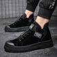 Autumn and Winter Men's Martin Boots High-top Casual Thick-soled Windproof and Warm