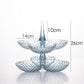 Fruit Tray Living Room Coffee Table Net Red Creative Fashion Plastic Multi-layer Fruit Tray Home New High-end Candy Tray