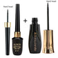 Fast-drying long-lasting non-staining eye makeup Eyeliner is smooth, ultra-fine soft tip, black pen