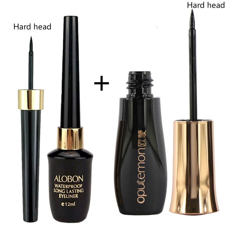 Fast-drying long-lasting non-staining eye makeup Eyeliner is smooth, ultra-fine soft tip, black pen