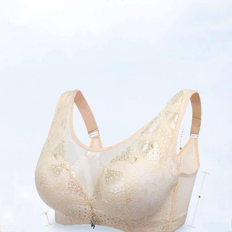 Push Up Bra Sexy Glossy Wire Free Gather Seamless Brassiere Women Underwear Solid Lingerie