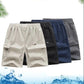 Men's Short Summer Five-point Pants Summer Thin Casual Loose Beach Pants Plus Size Men's Middle-aged and Elderly Shorts