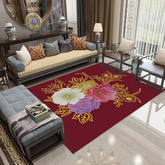 Light Luxury European Style Living Room Carpet Nordic Modern Minimalist Coffee Table Mat Bedroom Full Carpet