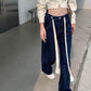 Retro Lace Jeans Women Autumn and Winter Loose High Waist Display Thin Straight Design