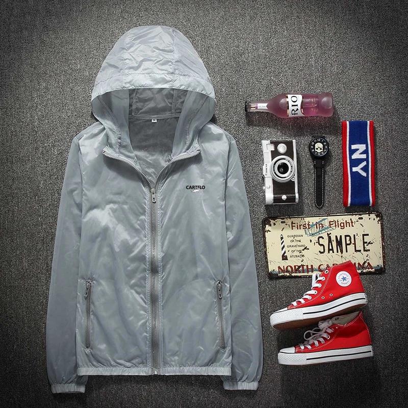 Sun Protection Clothing Men's Summer Ultra-thin Quick-drying Breathable Student Men's Fishing Clothing Couple Sun Protection Clothing Jacket