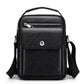 Leather Texture Men's Shoulder Bag Business Handbag Conference Bag Briefcase Backpack Messenger Bag