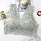 Ice Silk Breathable Lace Sexy Hollow Sports Seamless Gather No Steel Ring Beautiful Back Female Underwear Bra