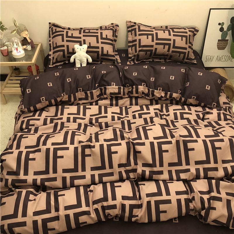 Korean Ins Xiaoxianghua Four-piece Bedding Student Dormitory Bed Sheet Set Household Daily Necessities