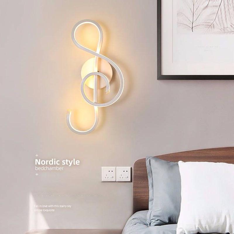 Led Bedroom Bedside Wall lamp Creative Modern Lamp Art Wall lamp Acrylic Corridor Staircase Lights