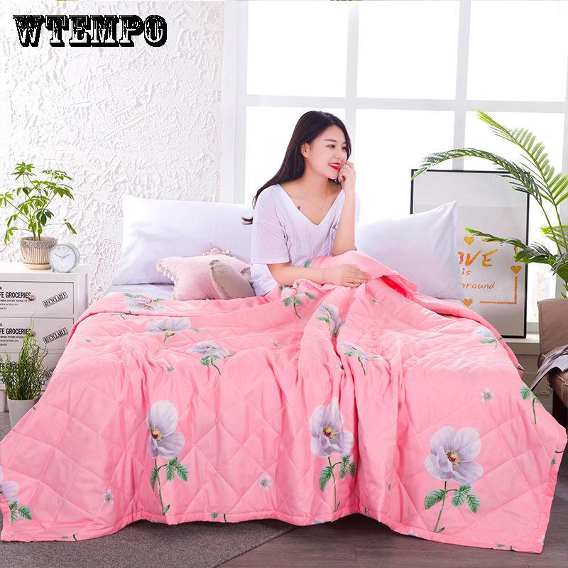 WTEMPO Brand Quilt Blanket Comfortable Summer Cool Air Conditioning Is Fashion Home Goods