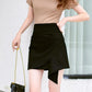 Irregular Tight-fitting Pleated A-line Skirt Women's High Waist Slim Skirt Sexy Summer Skinny Hip Short Skirt
