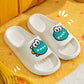 Summer Ladies Sandals and Slippers Home Indoor Non-slip Bathroom Home Cute Couple Sandals and Slippers Beach Shoes