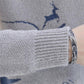 Autumn and Winter Men's Sweatshirts Thickened Warm Sweater Mink Velvet Half High Neck Men's Knitted Sweaters