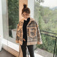Plus Velvet Thick Fur All-in-one Granular Velvet Jacket Fashion Sexy Short Loose Lamb Wool Female Jacket