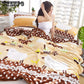 1pcs Winter Coral Fleece Blanket Flannel Blanket Blanket Thickening Student Single Bed Air Conditioning Towel Quilt