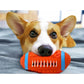 Cats Dogs Toys Bite-resistant Teething Sound Latex Ball Toy Dog Training Artifact Large and Small Dogs Relieve Boredom Vent Play Fun Chewing Toy