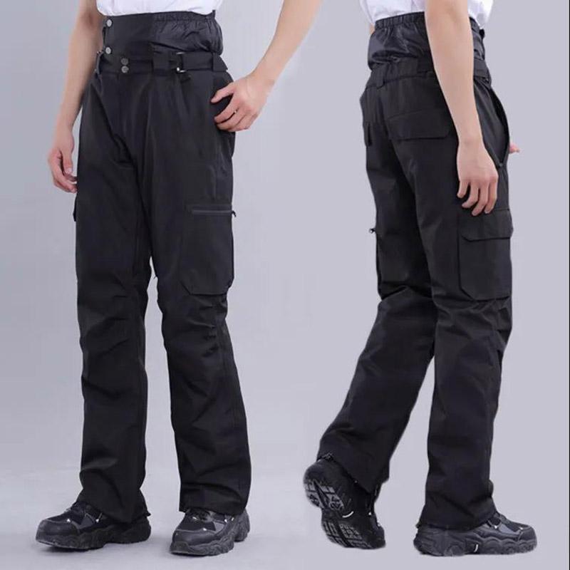 Outdoor Sportswear Unisex Waist Protection Snowboard Pants Waterproof and Wear-resistant Ski Warm-up Pants