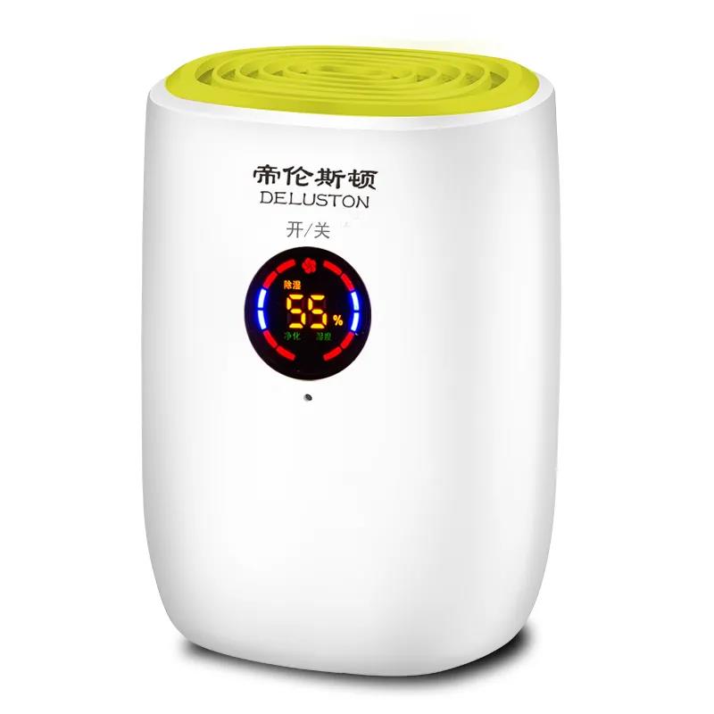 800ml Smart Touch Screen Dehumidifier Remote Control Air Dryer Silent Moisture Absorption Machine  25W
