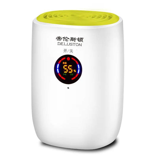 800ml Smart Touch Screen Dehumidifier Remote Control Air Dryer Silent Moisture Absorption Machine  25W