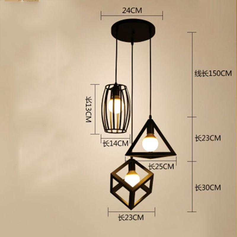 Chandeliers Fixtures Lighting Dining Industrial Lamp for Cafe Restaurant Bar Home