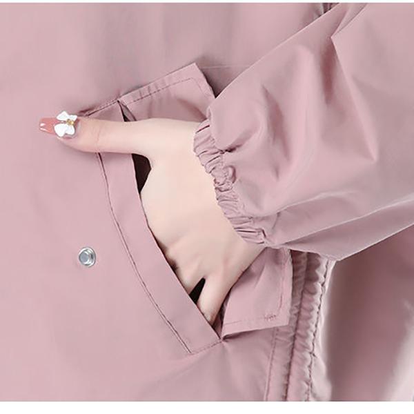 Autumn Women's Windbreaker Mid-length Thin Jacket Temperament Casual