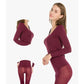 37 Degrees Constant Temperature Ultra-thin Heating Thermal Underwear Set Women's Suit Bottoming Cotton Clothes Set Winter Warm Trousers Shirt Set