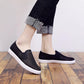 WTEMPO Summer Air White Shoe Surface Female A Pedal Students with Flat Net Movement Leisure Shoes