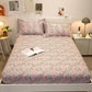 Fitted Waterproof Twin Mattress Cover Cotton Thick Printed Bedspread Bed Sheet Mattress Protector