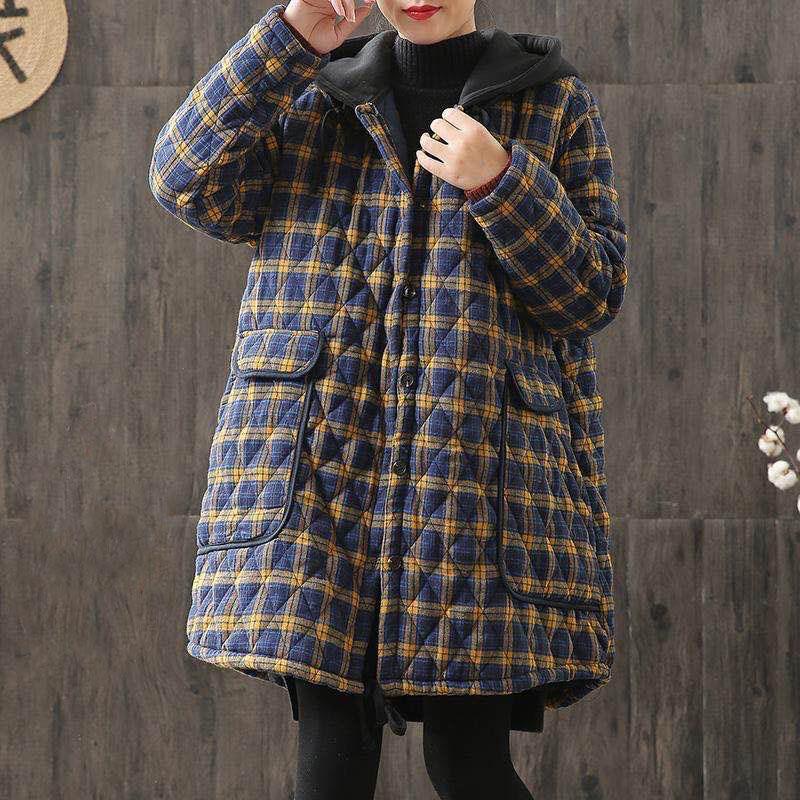 Large Size Cotton-padded Coat Women's Winter Clothes Mid-length Coat Women's Fall/winter Loose Coat