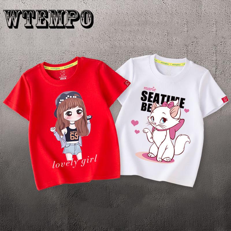 Brand Girl 2 Pcs Set Tops Toddler Kids Baby Girls Cartoon