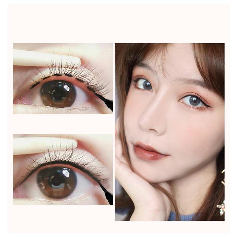 Cute and durable waterproof [cat's claw eyeliner] no smudge hard head eyeliner novice student