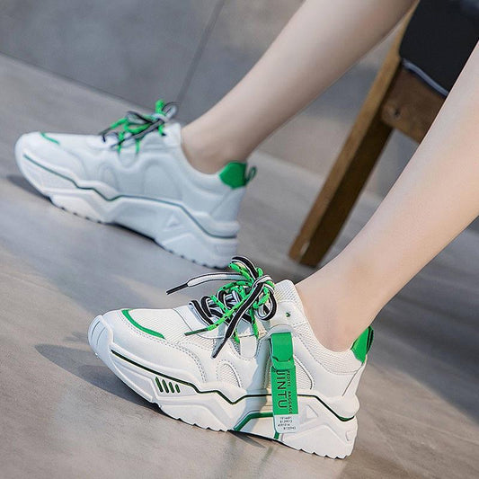 Fashion Chunky Sneakers Women Shoes Trendy Sneakers Platform Casual Shoes Female Dad Trainers Basket
