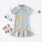 Girls Cheongsam Dress Summer Dress Chinese Style Hanfu Little Girl Summer Dress Children Princess Dress
