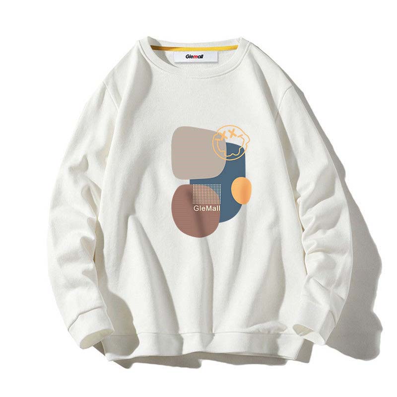 Autumn Round Collar Sweater Men's Loose Casual Pullover