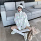 Winter Bright Down Down Padded Jacket Women's Short Loose Cotton-padded Coat Jacket Bread Coat Winter Warmth Thick Coat Disposable