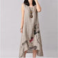 Women's Clothing Summer Damen Rmellos Asymmetrisch Lange Maxikleid A-Line Partykleid Oversized Dress