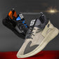 Fall Men's Korean Sneakers Trendy Flying Woven Sports Shoes All-match Comfortable Men's Shoes