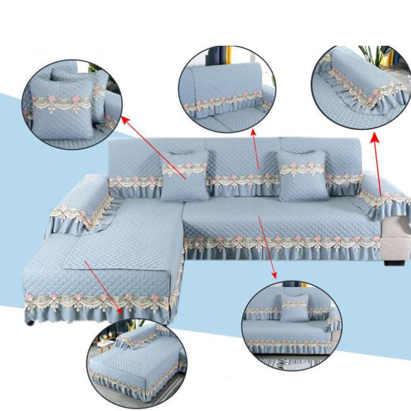 Sofa Cushion Combination Sofa Cushion Cover Four Seasons General Fabric Non-slip Cushion Chinese All-inclusive Sofa Cover