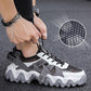 Shoes Men's Summer Hollow Breathable Mesh Student Deodorant Sports Shoes Men's Light Running Shoes