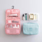 Foldable makeup organizer Cosmetic bag Large Hanging Toiletry Organizer Pouch for Women Men Girls