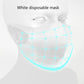 Disposable protective mask dustproof 3 layers non-woven fabric white mask unisex protection