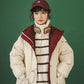 Cotton-padded Clothes Women's Winter Mid-length Thick Bread Clothes Korean Version of Loose Cardigan Jacket Women Ins