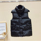 Vest Women's Spring and Autumn Style Down Cotton Warm Large Size Slim Fit All-match Outer Wear
